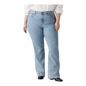 Levi's® Women’s Plus 725™ High Rise Bootcut Jeans Accent Of Azalea 24W NWOT New